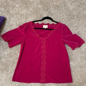 Sezane Blouse Ilonie. 100% Silk